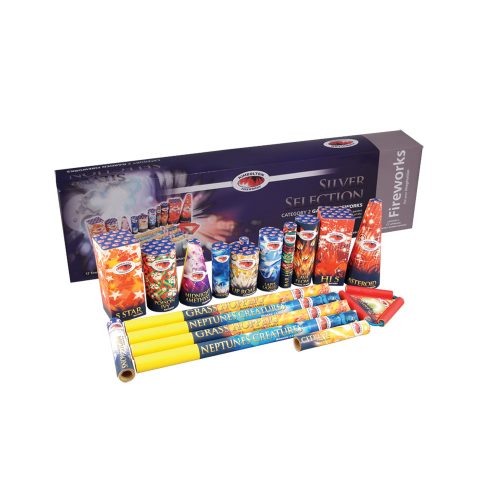 Silver Selection Box by Kimbolten FireworksSilver Selection Box by Kimbolten Fireworks