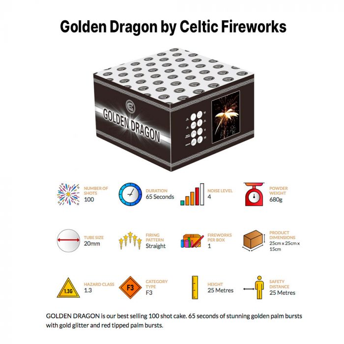 Golden Dragon by Celtic Fireworks