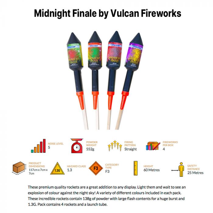 Midnight Finale by Vulcan Fireworks