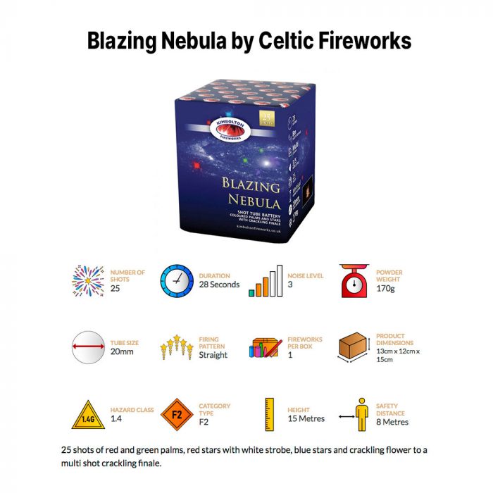 Blazing Nebula by Celtic Fireworks