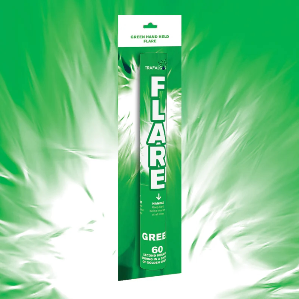 Green - Handheld Fountain Flare