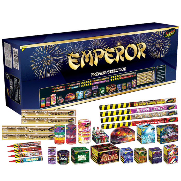 Emperor Premium Selection Box by Standard Fireworks
