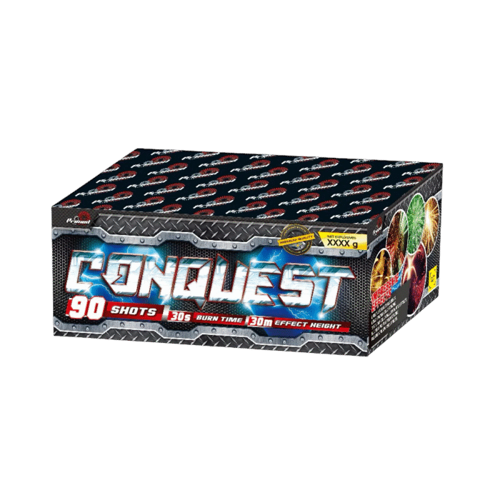 Conquest by Primed pyrotechnics